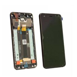 LCD Displej / ekran za Nokia 2 + touchscreen + frame Black Service Pack ORG/20E1MBW0001.