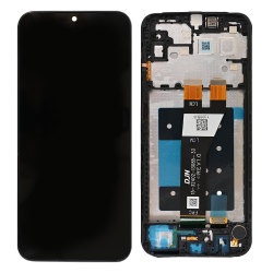 LCD Displej / ekran za Samsung A146P/Galaxy A14 5G (GH81-23640A) + touchscreen + frame Black FULL ORG-SP.