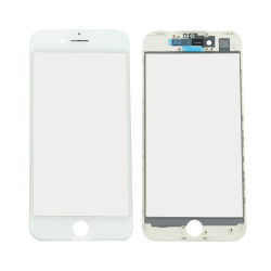 Staklo touchscreen-a + frame + OCA za Iphone 7 Belo (Crown Quality).