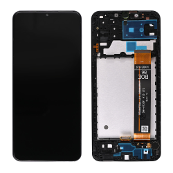 LCD Displej / ekran za Samsung A135 Galaxy A13 4G + touchscreen + frame Black CHO rev 5.7.