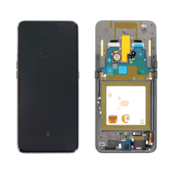 LCD Displej / ekran za Samsung A805/Galaxy A80 + touchscreen + frame Black Service Pack ORG/GH82-20348A.