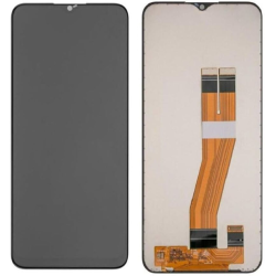 LCD Displej / ekran za Samsung A025 Galaxy A02s+ touchscreen (without frame) Black Service Pack ORG/GH81-20118A.
