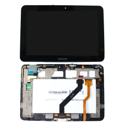 LCD Displej / ekran za Samsung P7300/Galaxy TAB 8.9+touch screen crni+frame Service Pack ORG SH.