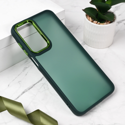 Futrola Shining Camera za Samsung A266 Galaxy A26 5G tamno zelena.