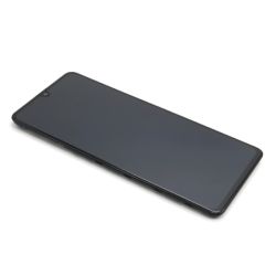 LCD Displej / ekran za Samsung A415F Galaxy A41 + touchscreen + frame black Full ORG EU (GH82-22860A/23019A) (MS).