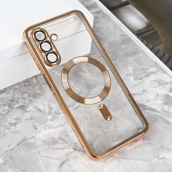 Futrola Magsafe Lux za Samsung A266 Galaxy A26 5G zlatna.