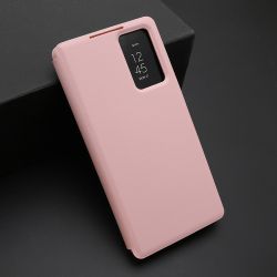 Futrola BI FOLD Smart Window za Samsung S938 Galaxy S25 Ultra 5G roze (MS).