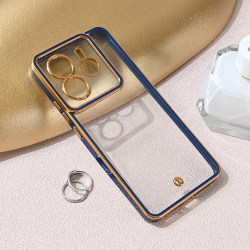 Futrola Space TPU za Xiaomi Redmi Note 14 5G plava.