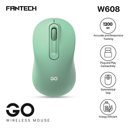 Mis Wireless Fantech W608 GO zeleni.