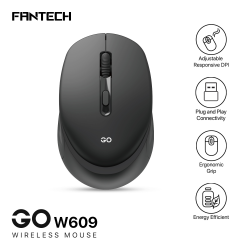 Mis Wireless Fantech W609 GO crni.