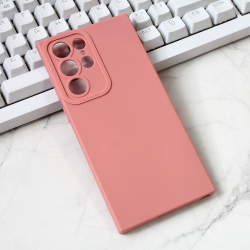 Futrola Silikon Pro Camera za Samsung Galaxy S22 Ultra 5G roze.