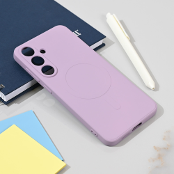 Futrola Teracell Giulietta Magsafe za Samsung S936 Galaxy S25 Plus ljubicasta.
