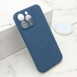 Futrola VELVET TOUCH MagSafe za iPhone 13 Pro (6.1) plava (MS).