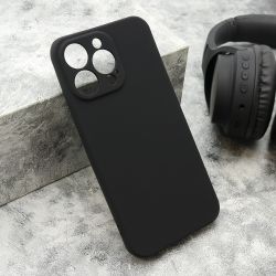 Futrola VELVET TOUCH za iPhone 15 Pro Max (6.7) crna (MS).
