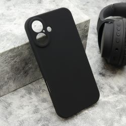 Futrola VELVET TOUCH za iPhone 16 (6.1) crna (MS).