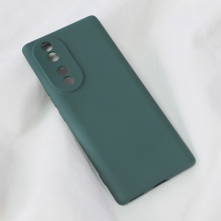 Futrola Teracell Soft Velvet za Huawei Honor 70 tamno zelena.