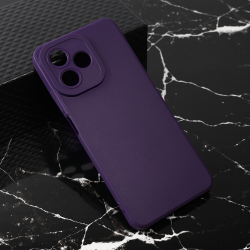 Futrola Teracell Giulietta za Realme Note 50 mat tamno ljubicasta.