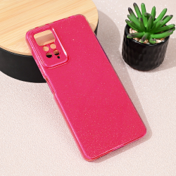 Futrola Sparkle Dust za Xiaomi Xiaomi Redmi 11 Pro 4G/5G/Note 12 Pro 4G tamno pink.