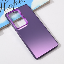 Futrola providna za Samsung S938 Galaxy S25 Ultra ljubicasta.