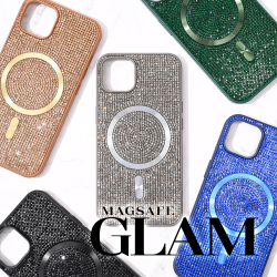 Futrola Magsafe Glam za iPhone 16 6.1 zelena.
