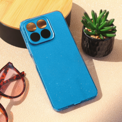 Futrola Sparkle Dust za Huawei Honor X8a svetlo plava.