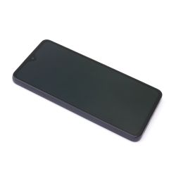 LCD Displej / ekran za Samsung G990 Galaxy S21 FE + touchscreen + frame (small size) OLED black (MS).