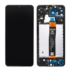 LCD Displej / ekran za Samsung A136/Galaxy A13 5G (GH82-29077A) + touchscreen + frame Black FULL ORG-SP.