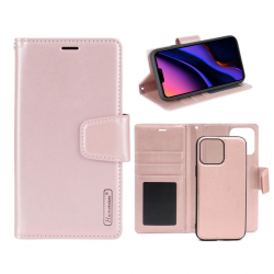 Futrola Hanman Canvas ORG 2u1 za iPhone 13 Pro roze.