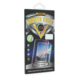 Zastitno staklo Staklena folija glass full glue za Huawei Honor Magic 5 Pro zakrivljena crni.