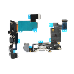 Flet kabl za iPhone 6s Plus sa konektorom punjenja Black.