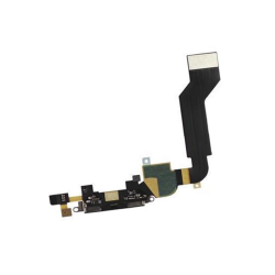 Flet kabl za iPhone 4s sa konektorom punjenja crni.