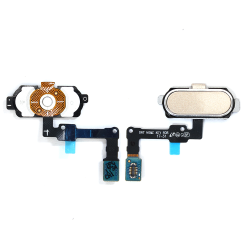 Flet kabl za Samsung G610 Galaxy J7 Prime sa home tasterom(zlatnim)+senzor otiska prsta.