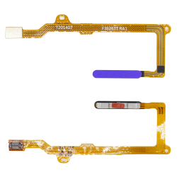 Flet kabl za Huawei P40 Lite sa senzorom otiska prsta ljubicasti.