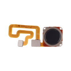 Flet kabl za Xiaomi Redmi 6/Redmi 6A sa senzorom otiska prsta crnim.