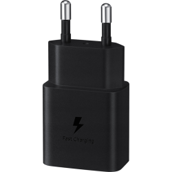 Samsung kucni punjac 15W Type C bez kabla crni BULK (EP-T1510-NBE).