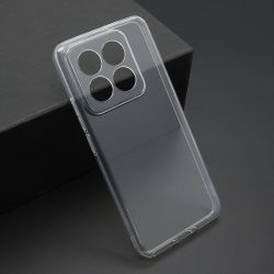 Futrola ultra tanki PROTECT silikon za Xiaomi 14 Pro providna (bela) (MS).