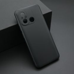 Futrola ultra tanki KOLOR za Xiaomi Redmi 12C crna (MS).