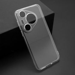 Futrola ultra tanki PROTECT silikon za Huawei Pura 70 Pro/70 Pro Plus providna (bela) (MS).