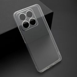 Futrola ultra tanki PROTECT silikon za Xiaomi 14T providna (bela) (MS).