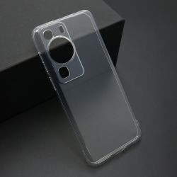 Futrola ultra tanki PROTECT silikon za Huawei P60 Pro providna (bela) (MS).