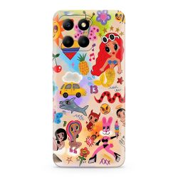 Futrola ultra tanki print providna za Huawei Honor X6 ND0326 (MS).