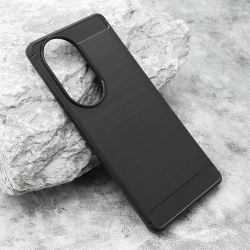 Silikonska futrola BRUSHED za Huawei Honor 90 crna (MS).
