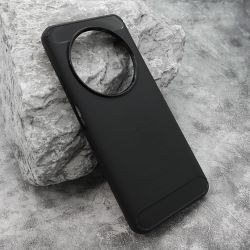 Silikonska futrola BRUSHED za Xiaomi Redmi 14C 4G/Redmi A4 5G crna (MS).