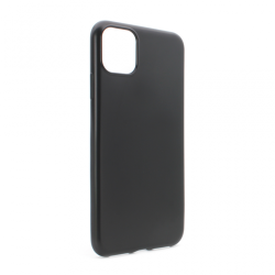 Silikonska futrola Skin za iPhone 11 Pro Max 6.5 mat crna.