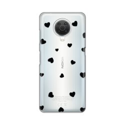 Silikonska futrola print Skin za Nokia G10/G20 Hearts.