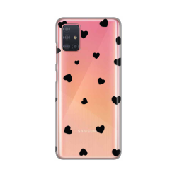 Silikonska futrola print Skin za Samsung A515F Galaxy A51 Hearts.