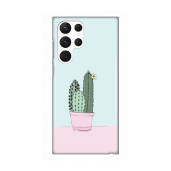 Silikonska futrola print za Samsung Galaxy S22 Ultra 5G Cactus.