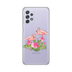 Silikonska futrola print Skin za Samsung A336 Galaxy A33 5G Flamingo.