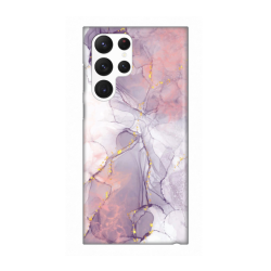 Silikonska futrola print za Samsung Galaxy S22 Ultra 5G Pink Marble.