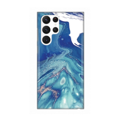 Silikonska futrola print za Samsung Galaxy S22 Ultra 5G Blue Marble.